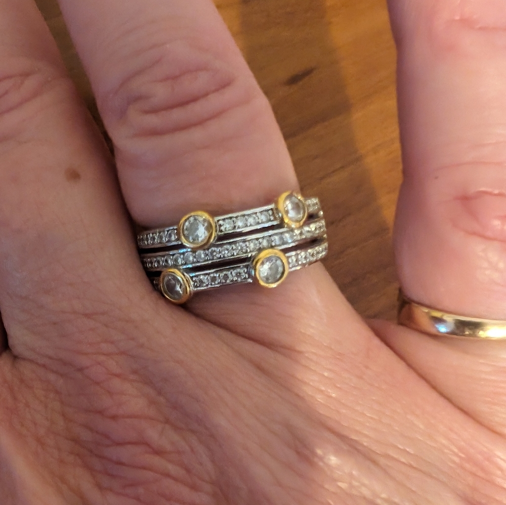 Touchstone Crystal ring